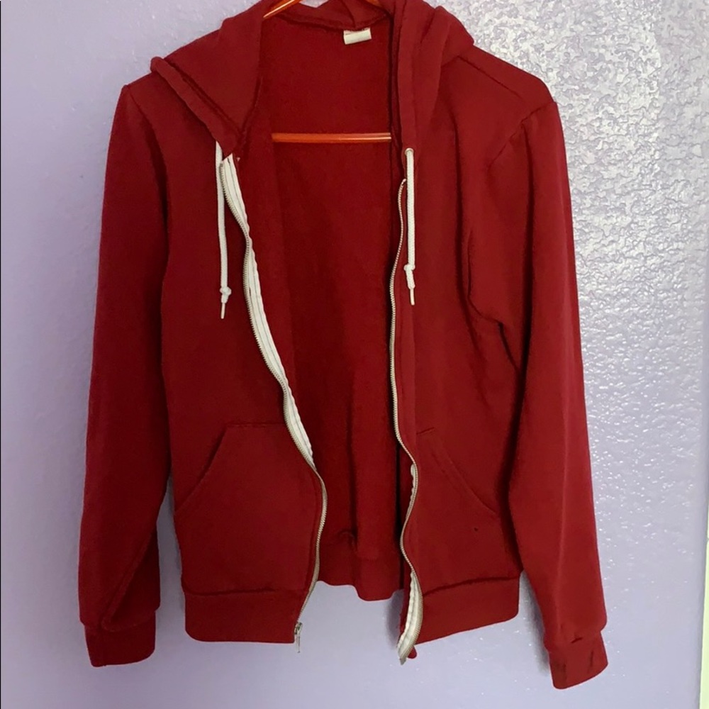 Red sweater